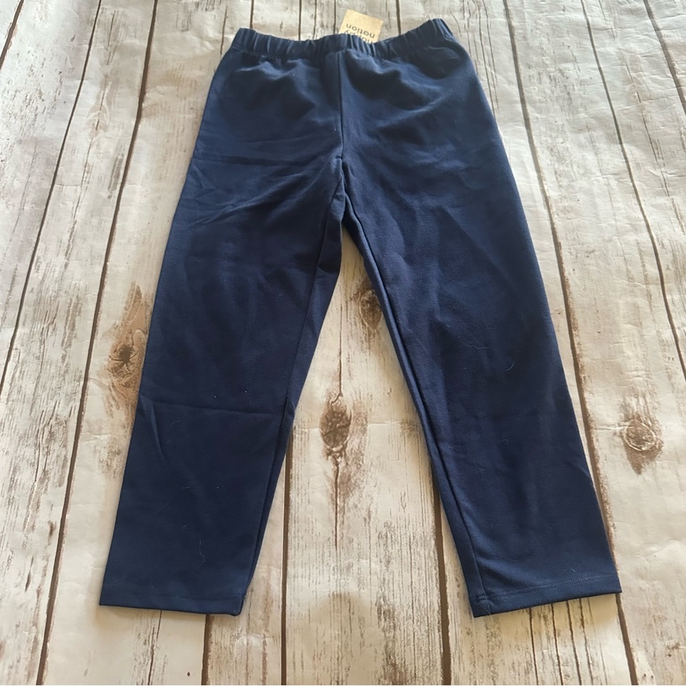 Happy nation navy capri leggings